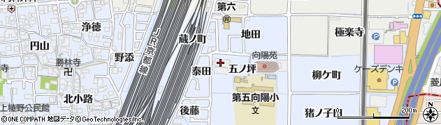 乙訓ひまわり園　サポートステーション周辺の地図