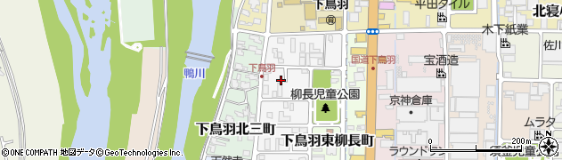 京都府京都市伏見区下鳥羽西柳長町85周辺の地図