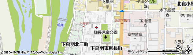 京都府京都市伏見区下鳥羽西柳長町98周辺の地図