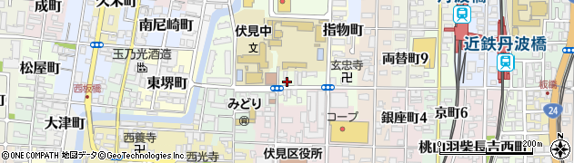 株式会社京都動物検査センター周辺の地図