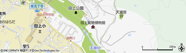田上鉱物博物館周辺の地図