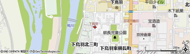京都府京都市伏見区下鳥羽西柳長町119周辺の地図