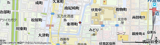 京都府京都市伏見区東堺町483周辺の地図