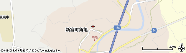 兵庫県たつの市新宮町角亀354周辺の地図