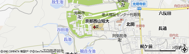 京都西山短期大学周辺の地図