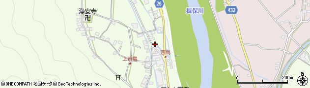 兵庫県たつの市新宮町吉島693周辺の地図