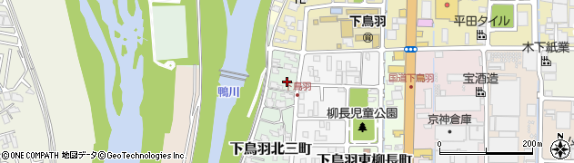 京都府京都市伏見区下鳥羽北三町21周辺の地図