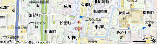京都府京都市伏見区聚楽町665周辺の地図
