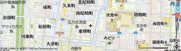 京都府京都市伏見区東堺町470周辺の地図