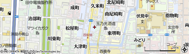 京都府京都市伏見区聚楽町664周辺の地図