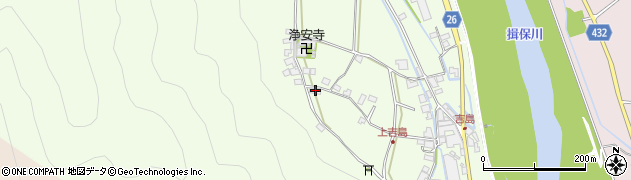 兵庫県たつの市新宮町吉島183周辺の地図