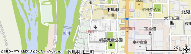 京都府京都市伏見区下鳥羽西柳長町32周辺の地図