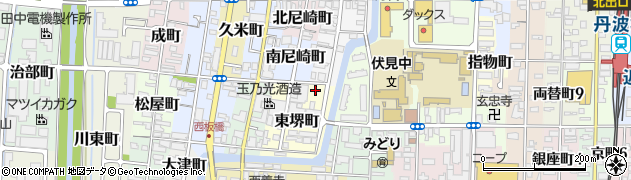 京都府京都市伏見区東堺町468周辺の地図