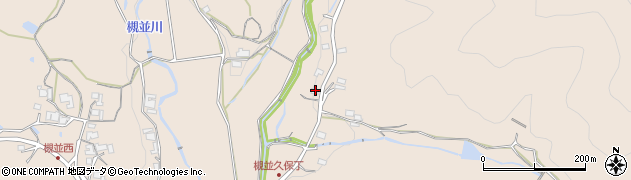 兵庫県川辺郡猪名川町槻並前久保55周辺の地図