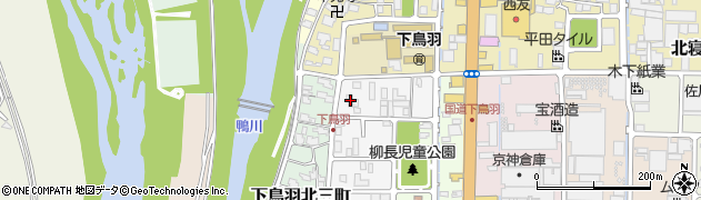 京都府京都市伏見区下鳥羽西柳長町33周辺の地図