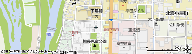京都府京都市伏見区下鳥羽西柳長町72周辺の地図