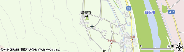 兵庫県たつの市新宮町吉島144周辺の地図