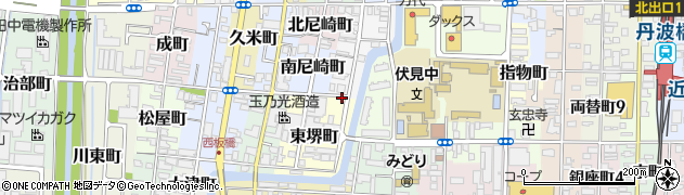 京都府京都市伏見区東堺町467周辺の地図
