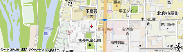 京都府京都市伏見区下鳥羽西柳長町73周辺の地図