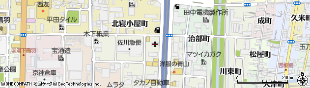 滋賀銀行京都南支店周辺の地図