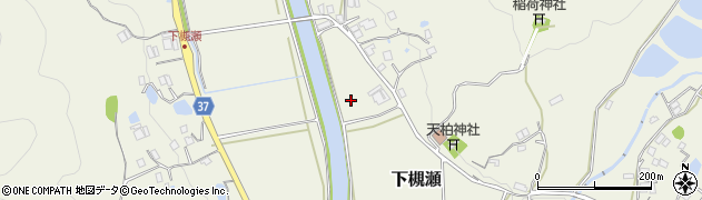 兵庫県三田市下槻瀬周辺の地図