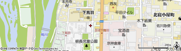 京都府京都市伏見区下鳥羽西柳長町56周辺の地図