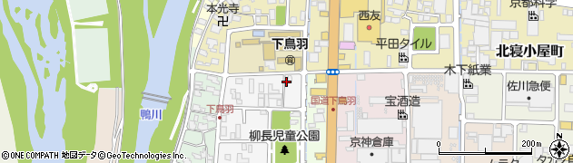 京都府京都市伏見区下鳥羽西柳長町76周辺の地図