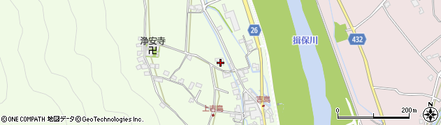 兵庫県たつの市新宮町吉島105周辺の地図