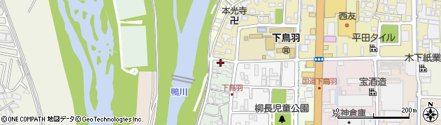 京都府京都市伏見区下鳥羽北三町1周辺の地図