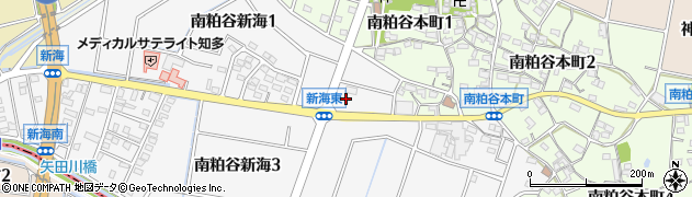 ファミリーマート知多南粕谷店周辺の地図