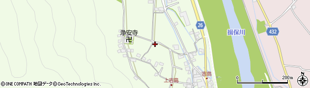 兵庫県たつの市新宮町吉島121周辺の地図
