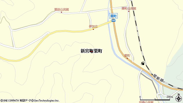〒679-5155 兵庫県たつの市新宮町栗町の地図