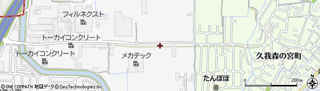 京都府京都市伏見区久我西出町8周辺の地図