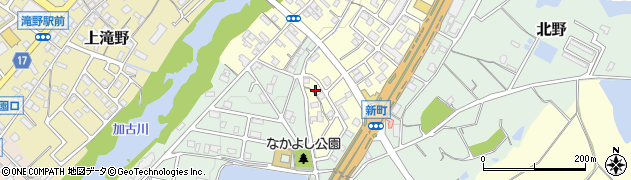 兵庫県加東市新町248周辺の地図