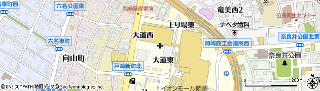 株式会社中電オートリース岡崎支店周辺の地図