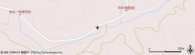 愛知県岡崎市夏山町（中海道）周辺の地図