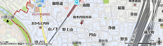 鈴木内科・外科診療所周辺の地図