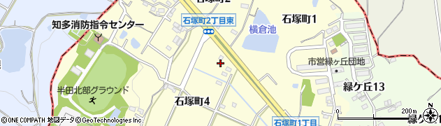 愛知県半田市石塚町周辺の地図