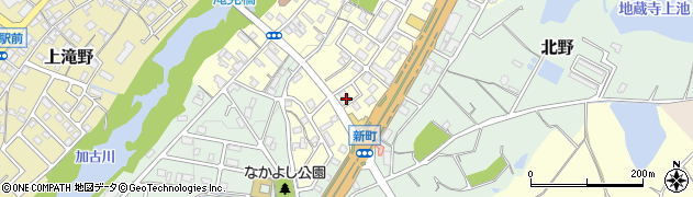兵庫県加東市新町270周辺の地図