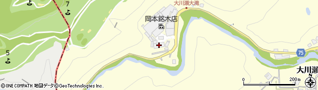 株式会社岡本銘木店　三田工場周辺の地図