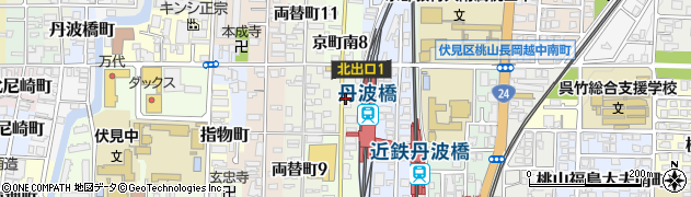 京都府京都市伏見区京町北周辺の地図