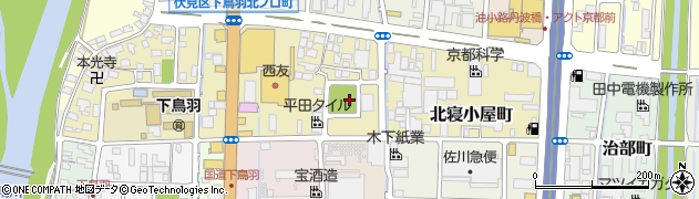 渡瀬公園周辺の地図