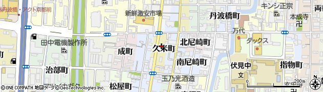 京都府京都市伏見区久米町642周辺の地図