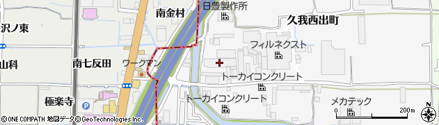 京都府京都市伏見区久我西出町3周辺の地図