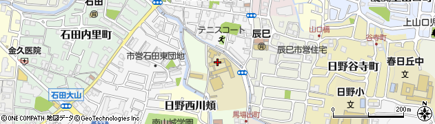 京都市立春日野小学校周辺の地図