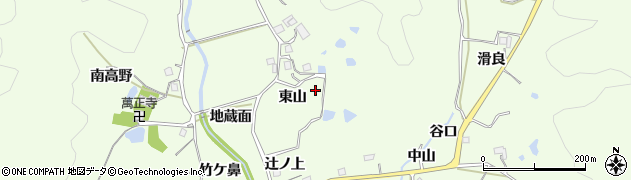 兵庫県宝塚市上佐曽利（東山）周辺の地図