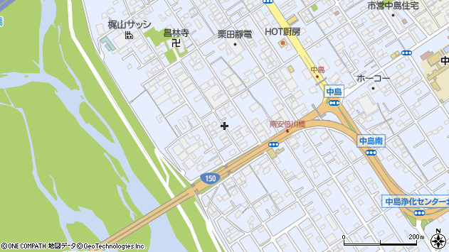 〒422-8046 静岡県静岡市駿河区中島の地図