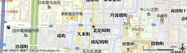 京都府京都市伏見区大宮町555周辺の地図