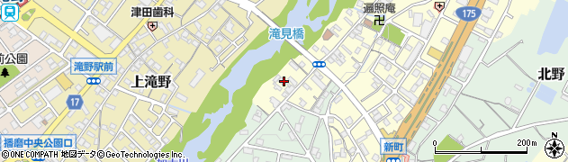兵庫県加東市新町13周辺の地図