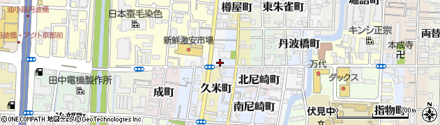 京都府京都市伏見区東大黒町1034周辺の地図